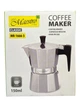 Гейзерна кавоварка Maestro Espresso Mocha алюмінєва 150 мл 3 кружки (58778) - изображение 2