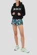 Жіноче чорне худі DKNY XS DP1T8642 - зображення 3