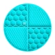 Коврик для слизывания и медленного кормления WAUDOG Silicone, 211х211х30 мм, голубой - изображение 3