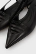 Жіночі чорні шкіряні слінгбеки MIKADO DKNY 37 K1524221 - зображення 2