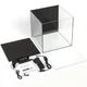 Аквариумный набор BlackCube 30 литров, с черной задней стенкой, 31х31х31 см, стекло 4 мм (7148) - изображение 3