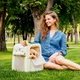 Рюкзак-переноска WAUDOG Relax Eco 42х34х27 см для кошек и мелких пород собак до 8 кг - изображение 10
