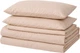Простынь MirSon Mikrosatin Premium №15-1214 Warm Sand однотонная 150х220 см (2200007231072) - изображение 1
