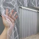 Тюль VR-Textil 1836т Фатин з вишивкою Білий з бузковим 300х270 см (40-192) - зображення 1
