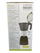 Гейзерна кавоварка Maestro 450 мл Espresso Moka 9 кружок чорна (58608) - изображение 3