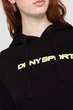 Жіноче чорне худі LAYERED SHADOW LOGO DKNY M DP1T8774 - изображение 5