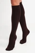 Жіночі бавовняні гольфи Giulia WG1 CLASSIC 2501 36/40 Brown-chocolate, високі з бавовни, повсякденні - зображення 3