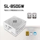 Блок питания ASRock Steel Legend 850W ATX 3.1 80+ Gold (SL-850GW) White - изображение 2