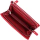 Кошелек-клатч для женщин с двумя молниями из натуральной кожи ST Leather 22526 Красный - изображение 3