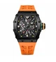 Чоловічий наручний годинник Pagani Design PD-1738 Black-Orange - изображение 6
