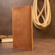 Портмоне в ретро стиле и матовой коже 14295 Vintage Рыжий - изображение 6