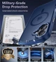 Чохол Wave Premium Matte Insane Guard case with MagSafe (TPU+PC) для Apple iPhone 17 6.1" Midnight Blue - зображення 5