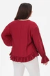 Блуза VAILA бордова 4XL (3044086) - изображение 2