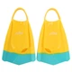 Ласты тренировочные короткие с открытой пяткой Cima F003 размер 40-41 Yellow-Mint - изображение 1