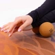 Мяч массажный пробковый двойной для мфр и самомассажа Bloom Duoball 7128 размер 15,5х7,7 см - изображение 7