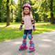 Дитячі розсувні ролики SP-Sport Cake 712 розмір 29-32 Pink-Blue - зображення 6