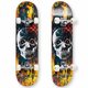 Скейтборд деревянный SP-Sport Skateboard Skull 8413-1 размер 78х20см Black-Yellow-Red - изображение 2