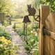 Дзвіночок Котик чавунний 19х10х25 см (992-707) - изображение 1