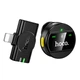 Бездротова мікрофонна система HOCO L21 Charm magnetic (Lightning) Black - изображение 1