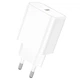 Мережевий зарядний пристрій BOROFONE BA71A Power single Port PD20W charger White - изображение 1
