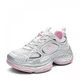 Кросівки жіночі Kappa Wavy Surge Silver/Pink/White 36 Білий K0F85MC56CZ-171 - зображення 2