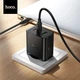 Мережевий зарядний пристрій Hoco Premium N75 65W GaN PD QC 3.0 2xUSB-C + USB-A + кабель Type-C Швидка зарядка для ноутбука смартфона - зображення 4