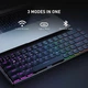Бездротова механічна клавіатура Onikuma G-19 з RGB підсвіткою та Bluetooth для ПК та ноутбуку Чорний - зображення 4