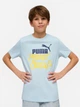 Подростковая футболка для мальчика Puma Mid90S 69211848 158-164 см Fresh Water (4069161916236) - изображение 1