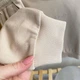 Дитячий повсякденний спортивний костюм для дівчинки однотон 116 бежевий (yhw-npc-p8x) - изображение 6