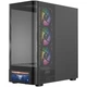 Корпус Modecom VOLCANO AQ500 Midi Tower ATX ARGB LCD 6,2 дюйма 4x120 мм без БП Черный(TDB_4CE08D65507A) - изображение 3