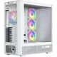 Корпус Modecom VOLCANO AQ500 ARGB MIDI FRONT LCD 6,2”, 4x120mm fans WHITE без БЖ ATX - изображение 10