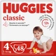 Подгузники Huggies Huggies Classic 4 (7-18 кг) Jumbo 48 шт (5029053586335) (21994) - изображение 1