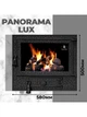 Дверцята для каміна Iron Fire Panorama Lux 580x500 мм - зображення 2