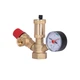 Група безпеки котла (системи опалення) Thermo Alliance 1", запобіжний клапан 2,5 бар, з манометром та автоматичним повітровідвідником - изображение 4