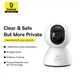 Умная камера видеонаблюдения Baseus P1 Security Indoor Camera 3K |внутренняя, 4MP, 8x Zoom, Wi-Fi 2.4 ГГц, 5 ГГц, 3K Ultra HD, обзор на 360°, AI-функции, двусторонняя аудиосвязь, ночное видение| Белый - изображение 11