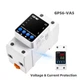 Реле напруги GEYA 63A 220V — захист від стрибків напруги (OV/UV), цифровий дисплей та монтаж на DIN-рейку - зображення 1