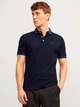 Поло длинное мужское Jack & Jones 12136668 XL Dark Navy (5715098172069) - изображение 1