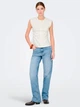 Футболка хлопковая женская ONLY 15372452 XL Cloud Dancer (5715871884028) - изображение 3