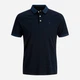Поло длинное мужское Jack & Jones 12136668 2XL Dark Navy (5715098172076) - изображение 7