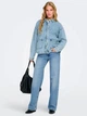 Джинсовая куртка женская ONLY 15372651 L Light Blue (5715871931500) - изображение 3