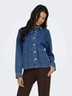Джинсовая куртка женская ONLY 15372651 M Medium Blue (5715870981834) - изображение 4