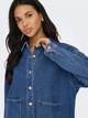 Джинсовая куртка женская ONLY 15372651 M Medium Blue (5715870981834) - изображение 5