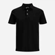 Поло длинное мужское Jack & Jones 12136668 L Black (5715096203185) - изображение 7