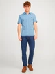 Поло длинное мужское Jack & Jones 12136668 2XL Pacific Coast (5715506674178) - изображение 3