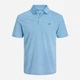 Поло длинное мужское Jack & Jones 12136668 2XL Pacific Coast (5715506674178) - изображение 7