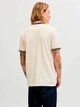 Поло длинное мужское Jack & Jones 12136668 L Antique White (5715733951899) - изображение 2