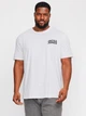 Футболка хлопковая длинная мужская Jack & Jones 12158505 5XL White (5715672890426) - изображение 1