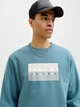 Свитшот мужской Jack & Jones 12289807 S North Atlantic (5715866980483) - изображение 4