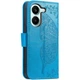 Чохол-книжка з малюнком UniCase Butterfly Pattern для Xiaomi Poco X8 Pro - Blue - зображення 6