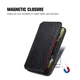 Чохол Deexe Rhombus Wallet для Xiaomi Poco X8 Pro Max - Black - зображення 4